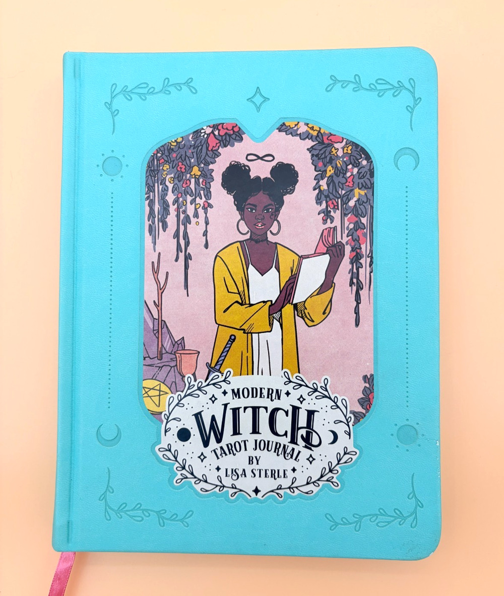 Tarot Journal Hardcover Lisa Sterle Modern Witch Guided Workbook Book Pagan
